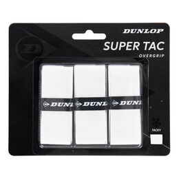 Dunlop D TAC SUPER TAC OVERGRIP WHITE 3PCS
